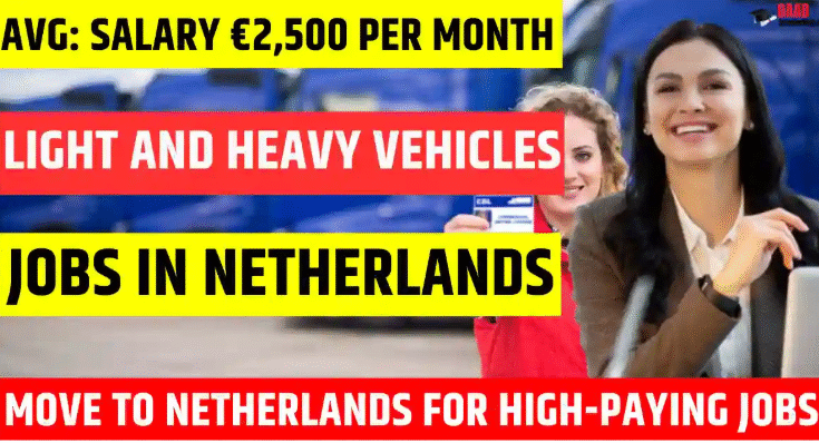 Driver Job in Netherlands 2025-26