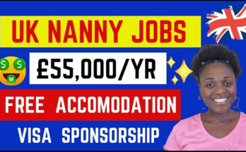 Nanny and Babysitter Job in UK 2026–27 