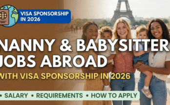 Nanny Job in France 2026–27