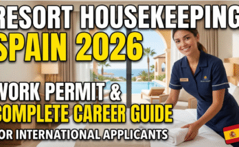  House Keeper Job in Spain 2025–26