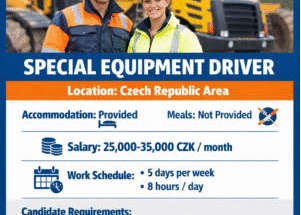 Driver Job in Czech Republic 2026–27
